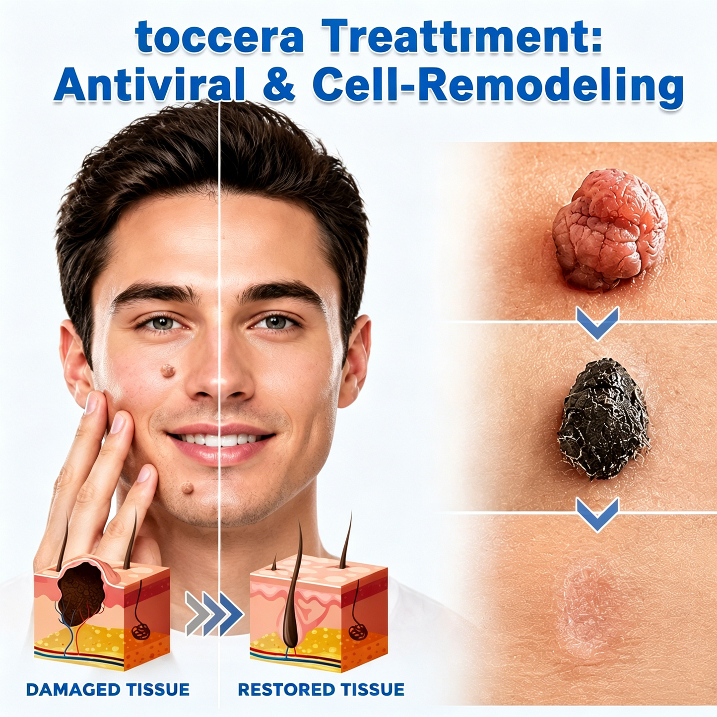 toccera® Microneedle Clear Patches ✨Targets Skin Tags, Acne, Wrinkles & Blemishes