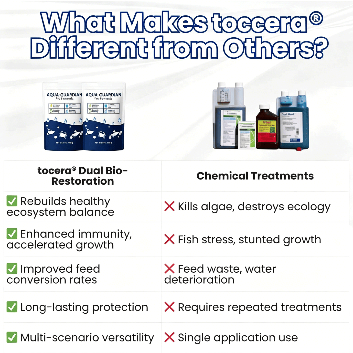 ✨ From Green to Clean Overnight! |⏱️ Crystal Clear in 24 Hours! | toccera® Aqua-Guardian Pro Formula