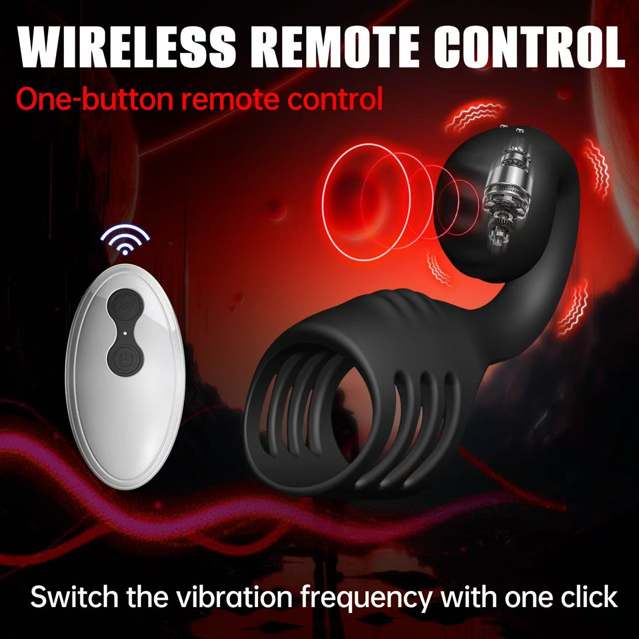 Slide-and-Roll Snail-Vibratorfor Constant Stimulation