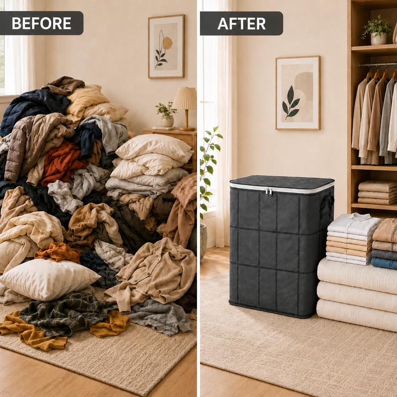 Extra-Large Heavy-Duty Moving & Storage Bags with Backpack Straps