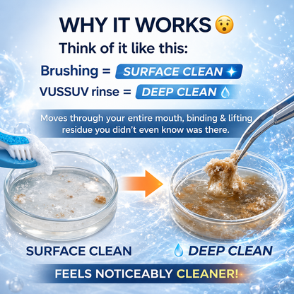 TOCCERA™Mouthwash｜Not Just Fresher Breath — A Truly Deep Clean Feeling 🦷💜