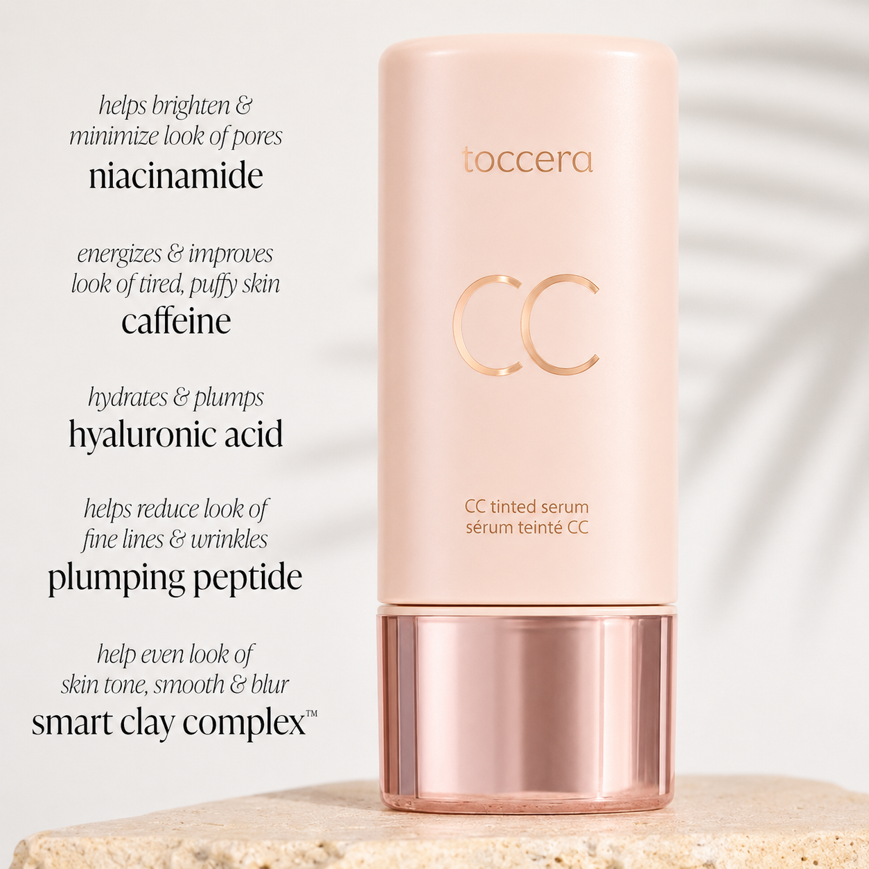TOCCERA™ Adaptive CC Tinted Serum – Your Perfect Skintone Match