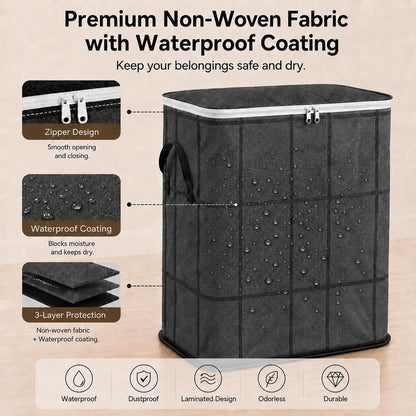 Extra-Large Heavy-Duty Moving & Storage Bags with Backpack Straps